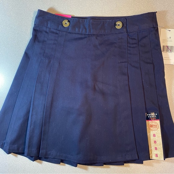 French Toast Skirt/Skort Navy Blue Girls School Uniform ***3/$25 - Picture 2 of 5
